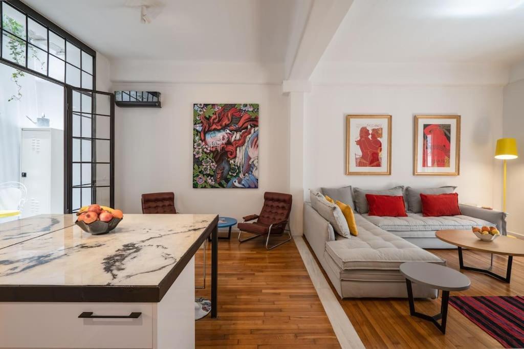 Ebullience - Stylish & Chic Athens Apartment Buitenkant foto