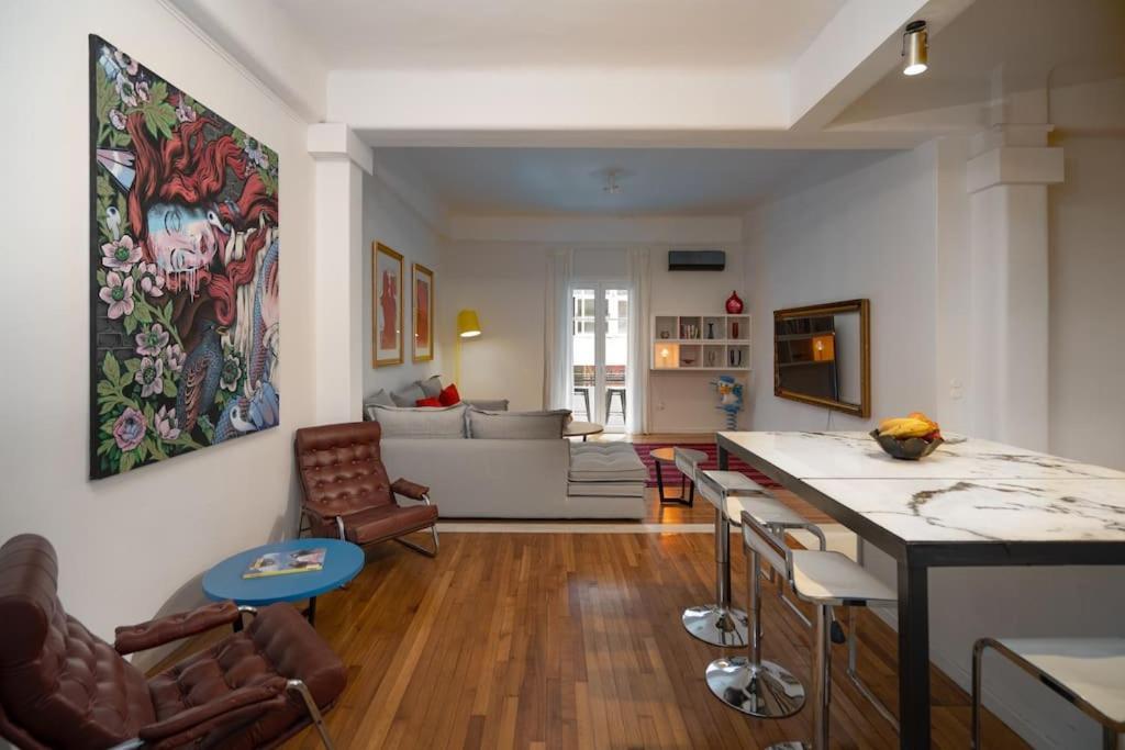 Ebullience - Stylish & Chic Athens Apartment Buitenkant foto